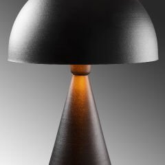 Aydinlatmadunyam Masa Lambasi Black Dodo-Num-5051