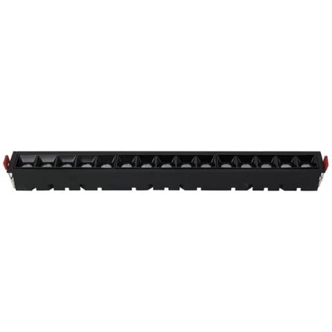 Kda850 Mercekli Linear Armatür Sıva Altı  Siyah Kasa 10W Günışığı   Incı