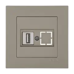 Exen Karell Titanyum Usb Prizi Jakli (Sarj Edemez) Komple Takim