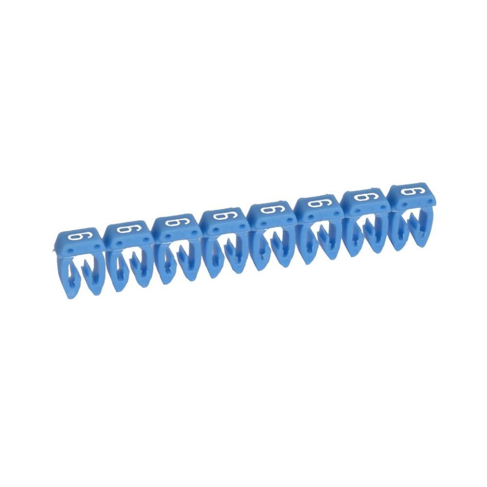 Legrand  CAB 3  6 rakamı 0.5 ile 1.5 mm2'ye kablolar ve klemensler için LEG-038216