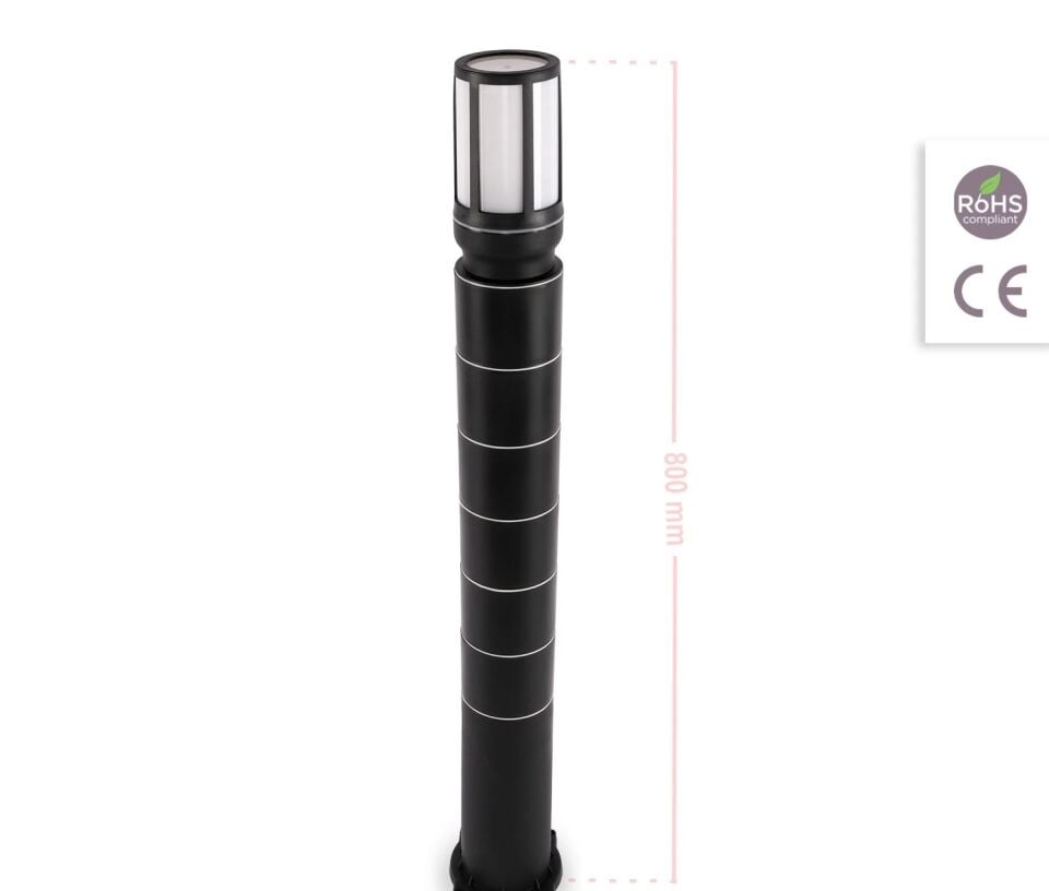 ACK Troy Bahçe Direk Armatürü E27 Duy 800Mm AG57-04421
