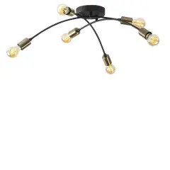 Aydinlatmadunyam Plafonyer BlackVintage Banana-Nua-1142