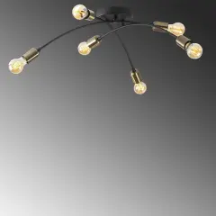 Aydinlatmadunyam Plafonyer BlackVintage Banana-Nua-1142