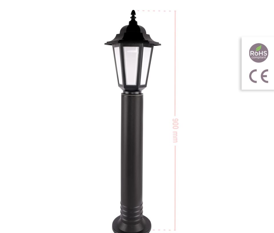 ACK Perge Pc Bahçe Set Üstü Armatür E27 Duy 900X160Xmm AG57-05021