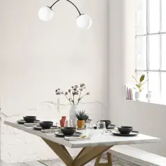Aydinlatmadunyam Avize WhiteBlack Kromozom-Nua-1001
