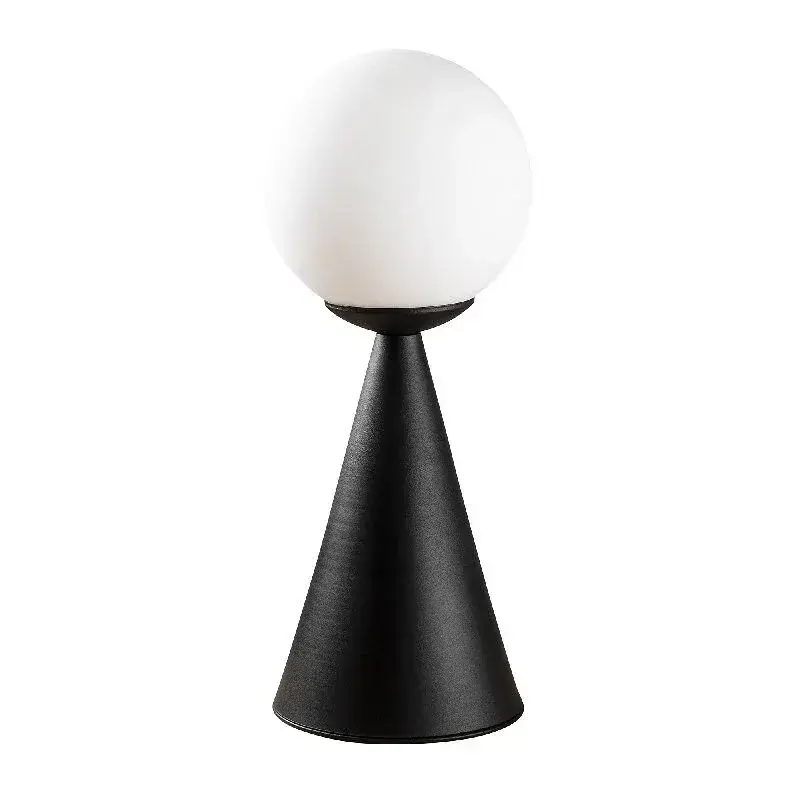 Aydinlatmadunyam Masa Lambasi BlackWhite Gondol-Num-5041