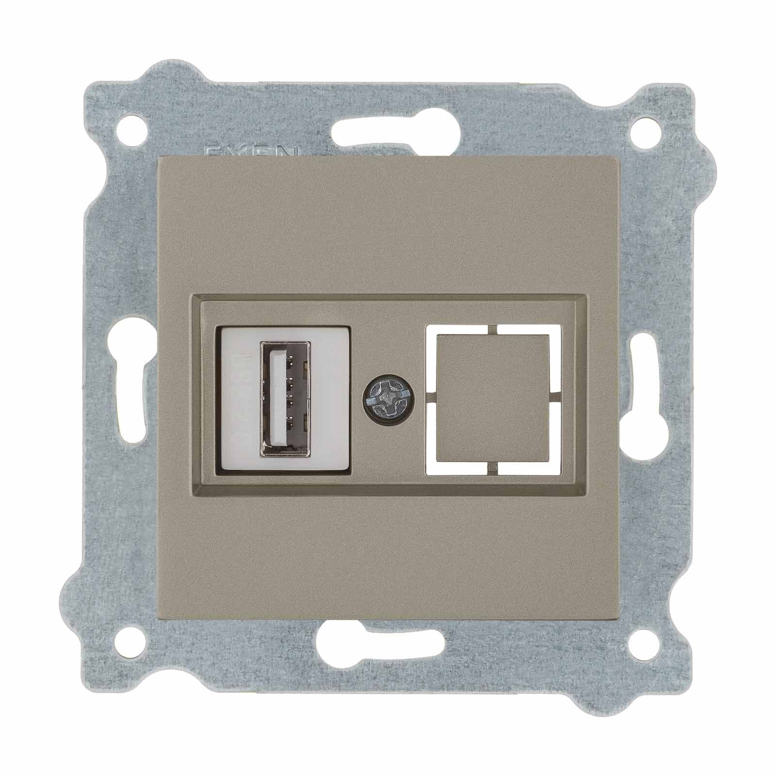 Exen Titanyum Modül+Kapak  Usb Prizi Jakli (Sarj Edemez)