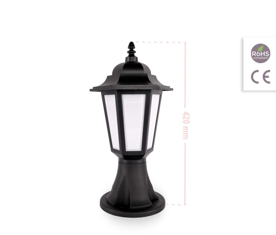 ACK Perge Pc Bahçe Set Üstü Armatür E27 Duy 420X160Xmm AG57-05221