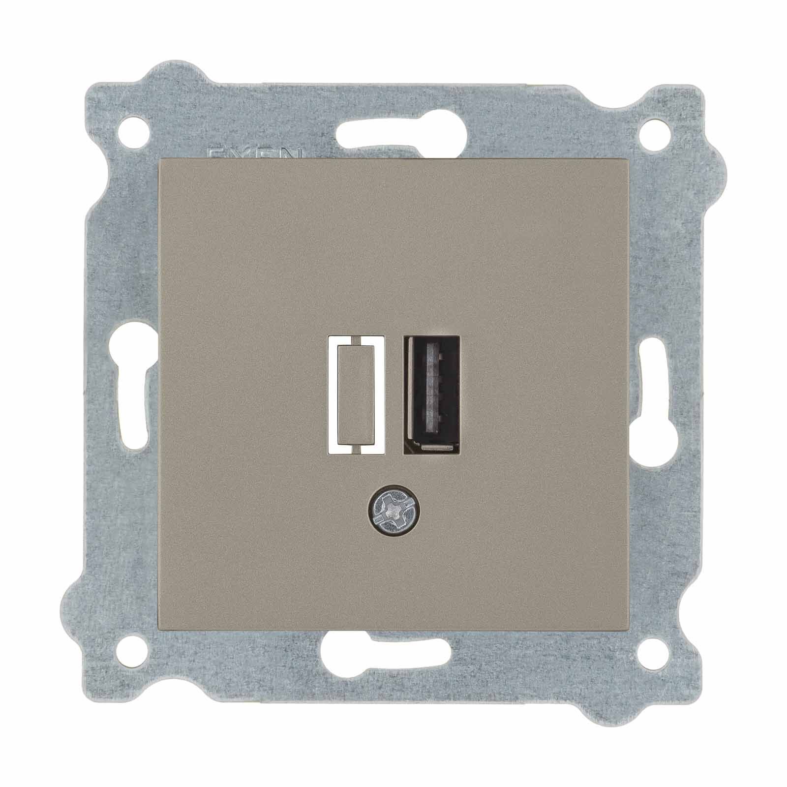 Exen Titanyum Modül+Kapak  Usb Sarj Prizi