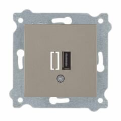 Exen Titanyum Modül+Kapak  Usb Sarj Prizi