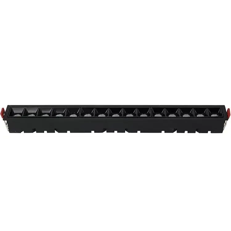 Kda852 Mercekli Linear Armatür Sıva Altı  Beyaz Kasa 30W Günışığı   Incı