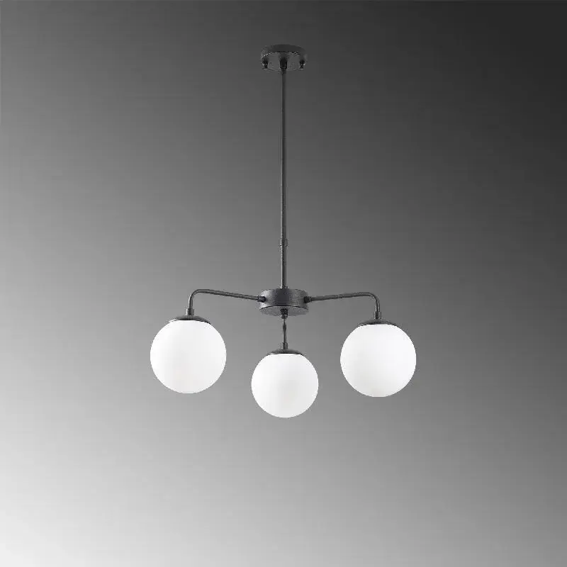 Aydinlatmadunyam Avize BlackCream Viran-11005