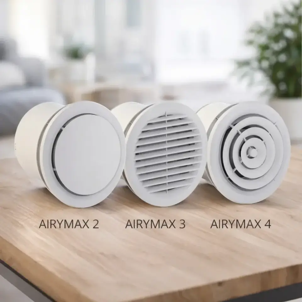 HOROZ 502-200-100 Airymax-4 Plastik Fan 100Ø Beyaz H-502-200-100