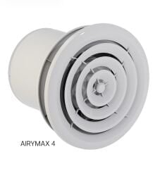 HOROZ 502-200-100 Airymax-4 Plastik Fan 100Ø Beyaz H-502-200-100