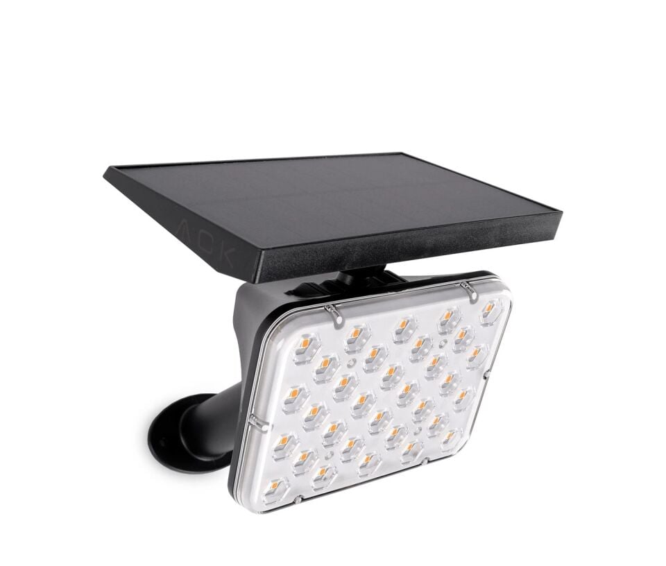 ACK Solar Led Çim Armatürü Kazıklı 8W/H Amber AG60-01881