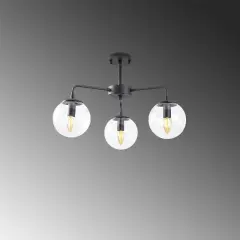 Aydinlatmadunyam Plafonyer Black Viran-11001