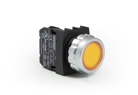 Emas H 30Mm Buton Start Sarı - H100DS