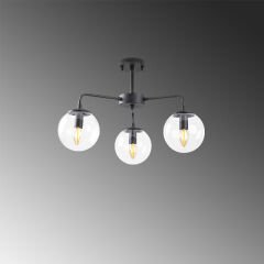 Aydinlatmadunyam Plafonyer Black Viran-11001