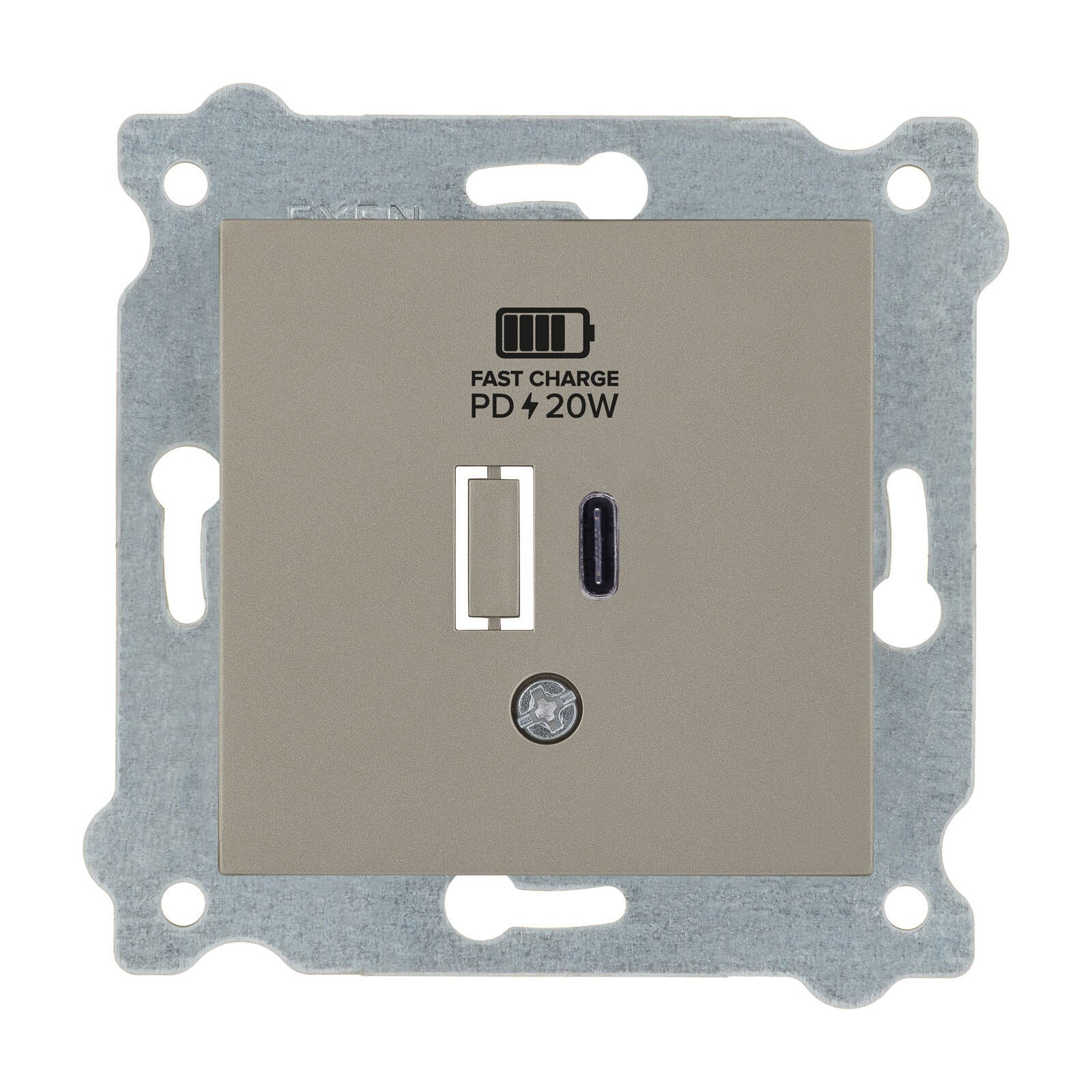 Exen Titanyum Modül+Kapak  Usb Sarj Prizi Type-C