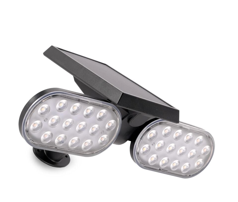 ACK Solar Led Çim Armatürü Kazıklı 8W/H 3000K İkili AG60-02801