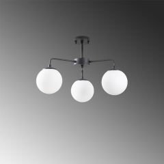 Aydinlatmadunyam Plafonyer BlackCream Viran-11006
