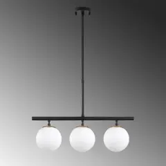 Aydinlatmadunyam Avize BlackAntiqueWhite Atmaca-10281