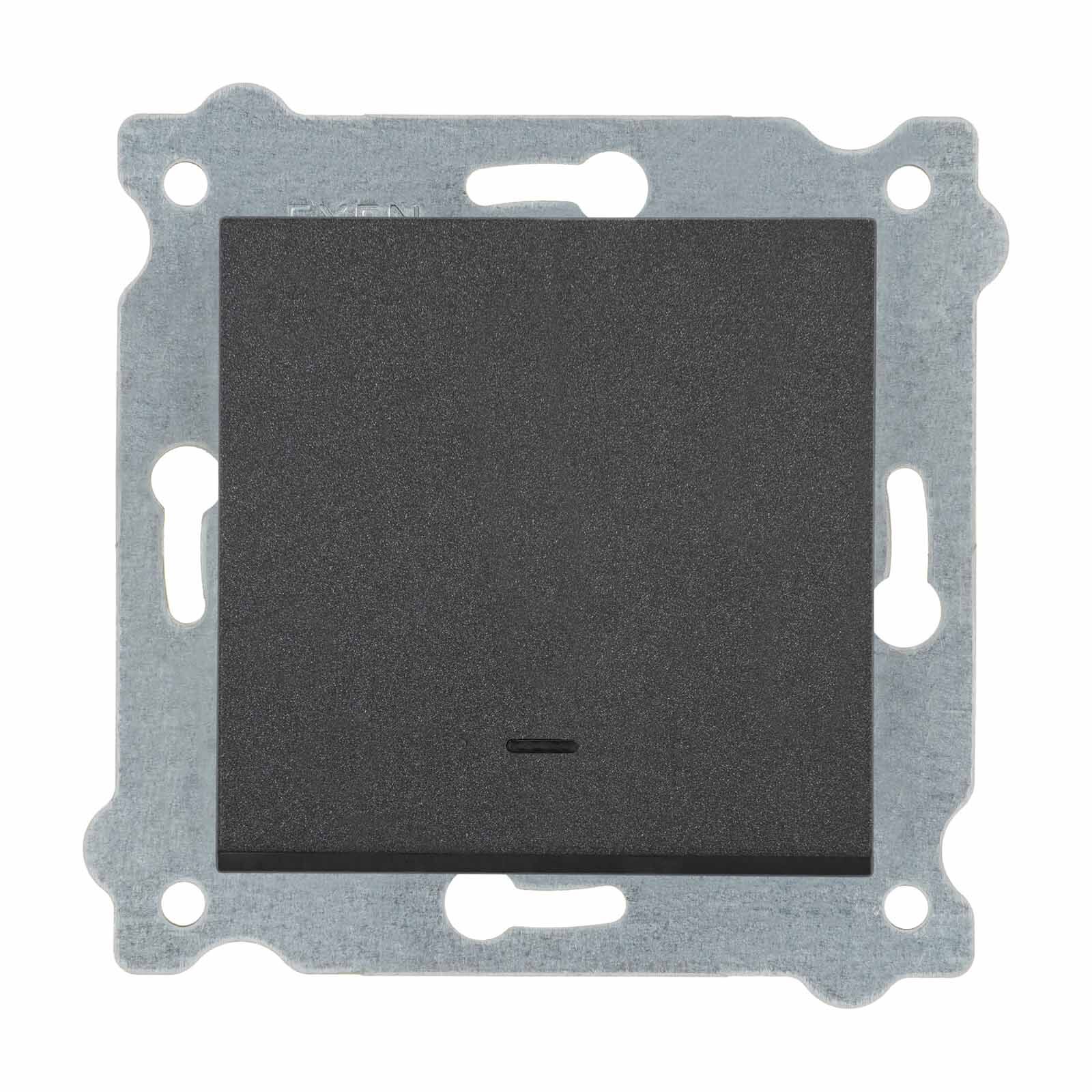 Exen Antrasit Modül+Kapak  Isikli Anahtar