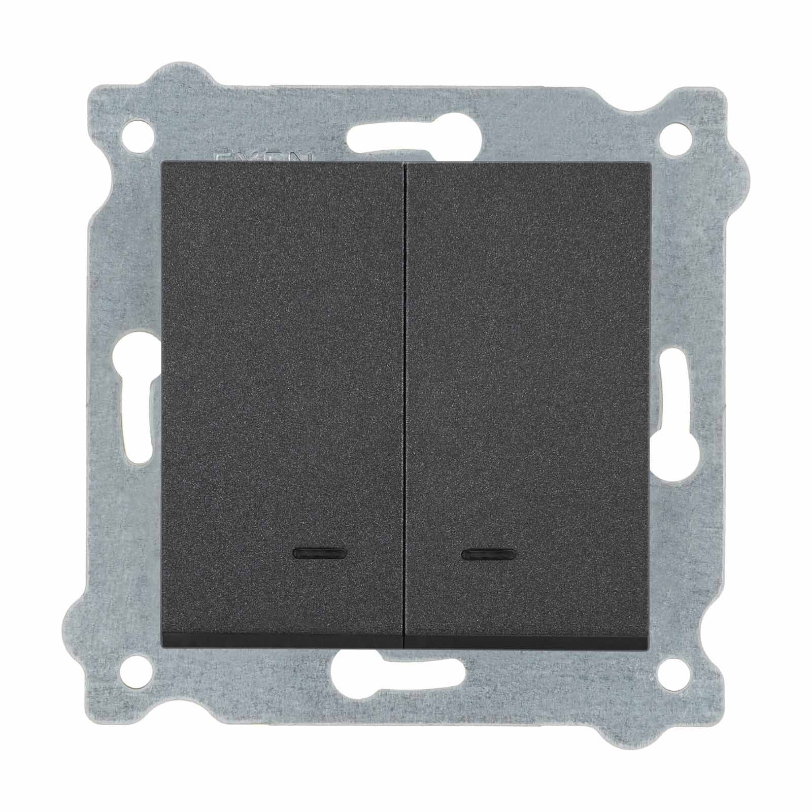 Exen Antrasit Modül+Kapak  Isikli Komütatör