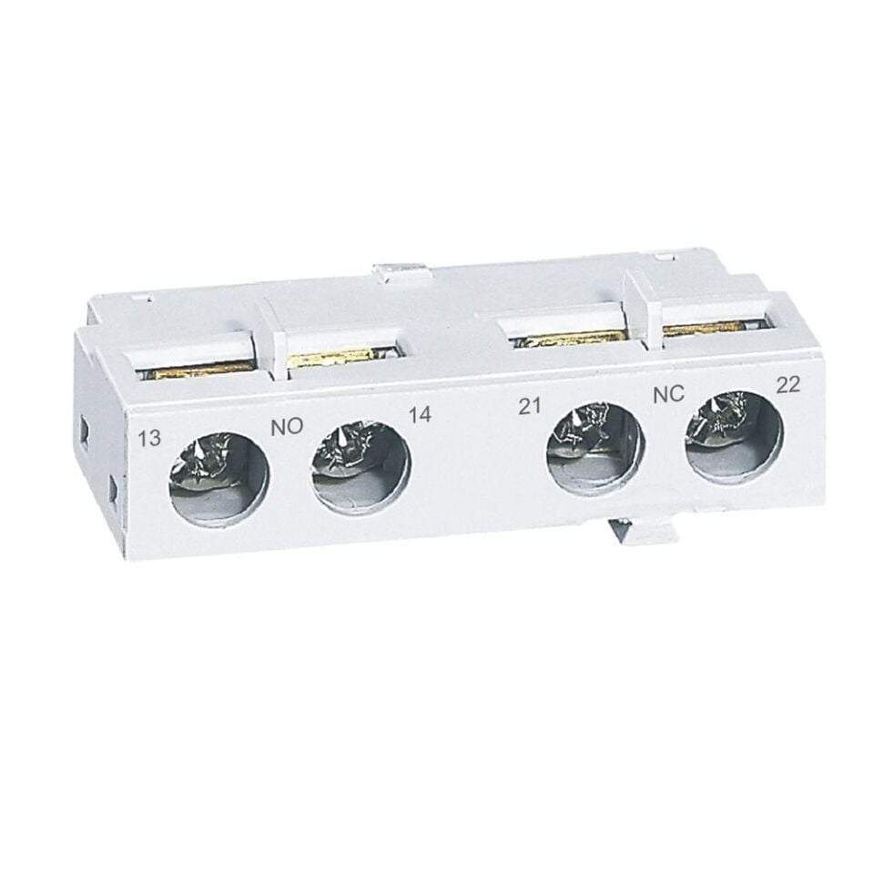 Legrand  MPX³ motor koruma şalterleri için öne montaj yardımcı kontak 1NA+1NK LEG-417403