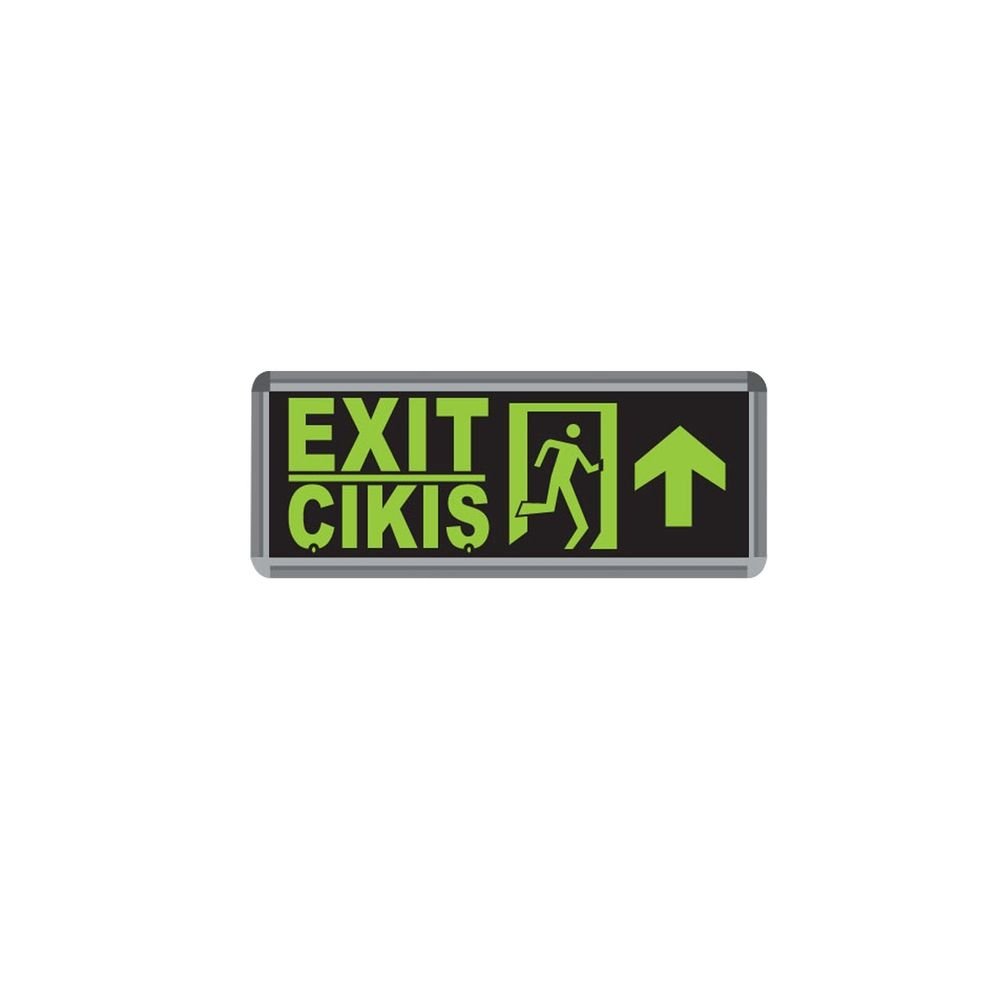 Forlife - Exit Çıkış Koşan Adam Yukarı Ok Led Armatür - FL-9004