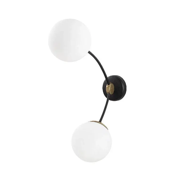 Aydinlatmadunyam Aplik BlackWhite Kromozom-Nuw-3001