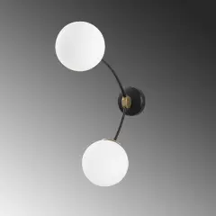 Aydinlatmadunyam Aplik BlackWhite Kromozom-Nuw-3001