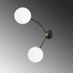 Aydinlatmadunyam Aplik BlackWhite Kromozom-Nuw-3001
