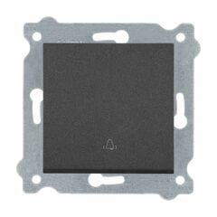 Exen Antrasit Modül+Kapak  Kapi Zil Anahtari