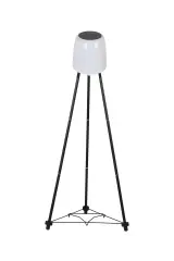 ACK Solar Led Ayaklı Aplik Siyah Ip54 457Mmx457Mmx107Mm AG60-06851