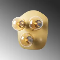 Aydinlatmadunyam Aplik Gold Well-11706