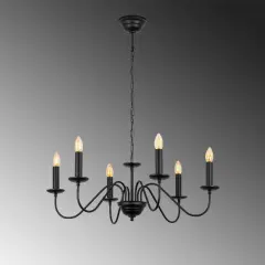 Aydinlatmadunyam Avize BlackAntique Firat-11525