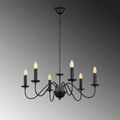 Aydinlatmadunyam Avize BlackAntique Firat-11525