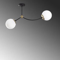 Aydinlatmadunyam Avize WhiteBlack Kromozom-Nua-1011