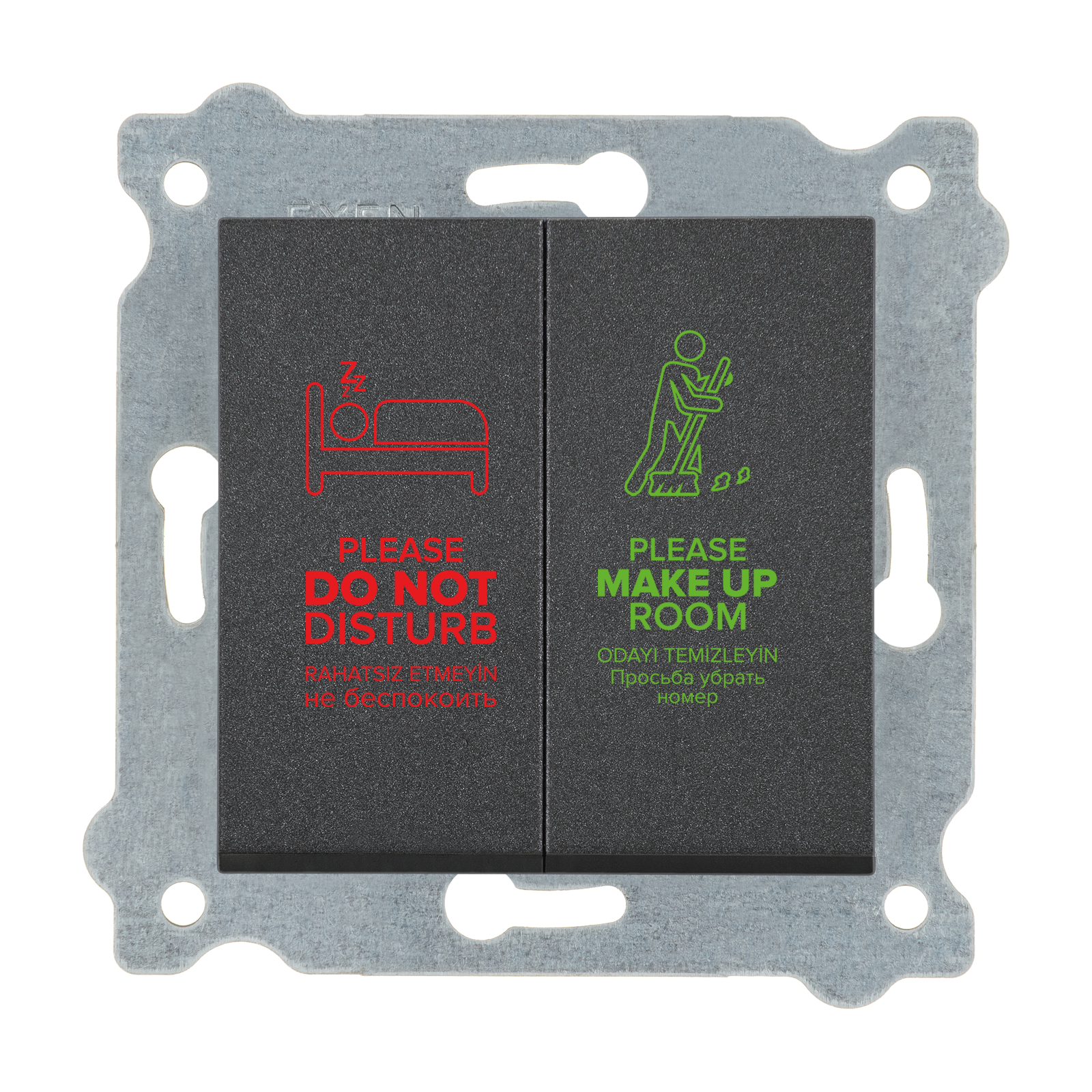 Exen Antrasit Modül+Kapak  Dnd/Mur Komütatör