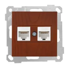 Mutlusan Data Prizi 2*Rj45  Cat6  Kiraz - 2100 141 0156