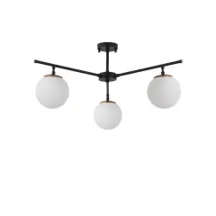 Aydinlatmadunyam Plafonyer BlackGoldWhite Atmaca-10250