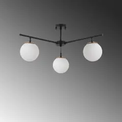 Aydinlatmadunyam Plafonyer BlackGoldWhite Atmaca-10250