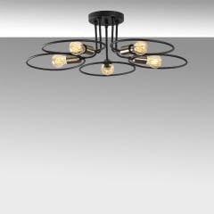 Aydinlatmadunyam Plafonyer Black Circle-Nua-1346