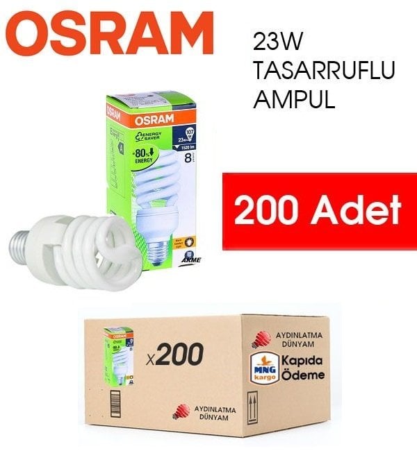23W Osram Tasarruflu Ampul