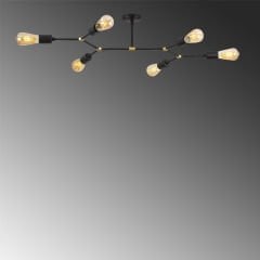 Aydinlatmadunyam Plafonyer Black Sparrow-Nua-1242