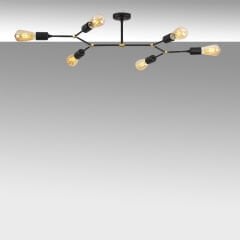 Aydinlatmadunyam Plafonyer Black Sparrow-Nua-1242