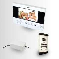 Nural 4,3 İnç Dokunmatik LCD Görüntülü Villa Kit 1 Şubeli