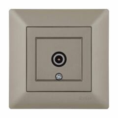 Exen Odak Titanyum Tv Priz Ekranli Sonlu Komple Takim