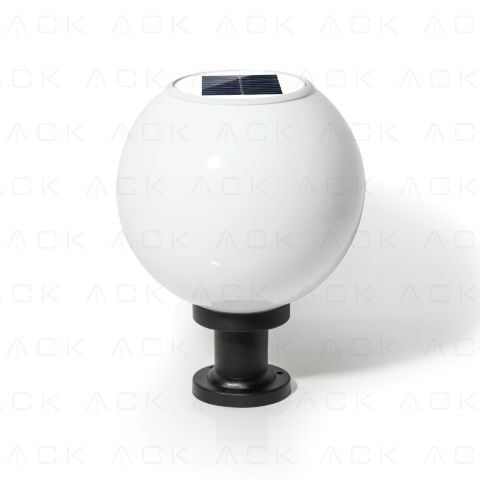ACK Solar Led Bahçe Armatürü 8W/H 3000K AG60-10801